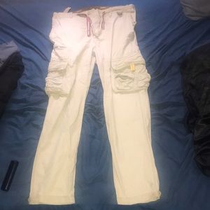 Khaki cargo pants